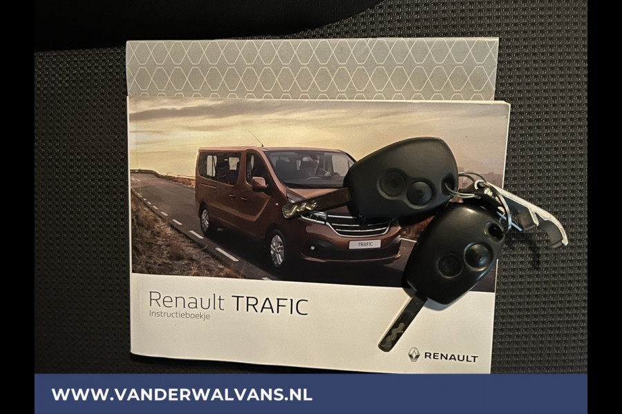 Renault Trafic 2.0 dCi 120pk L2H1 Euro6 Airco | Navigatie | Imperiaal | Trekhaak | Cruisecontrol | LED Parkeersensoren, Bijrijdersbank