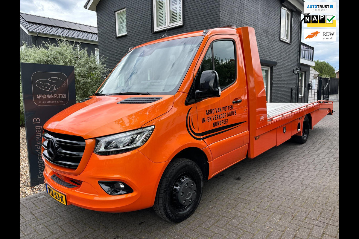 Mercedes-Benz Sprinter 519 CDI Tijhof Autotransporter / Autoambulance