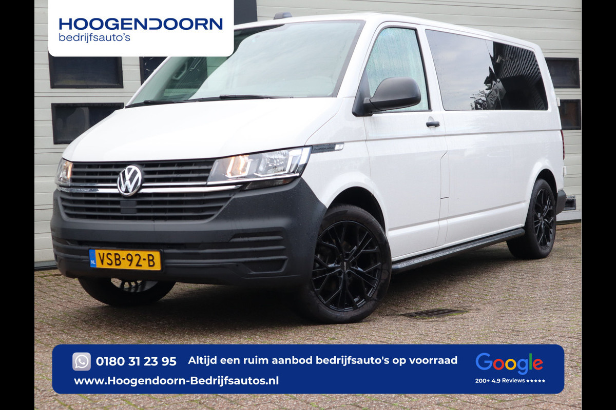 Volkswagen Transporter 2.0 TDI DC 6 Pers. L2 Lang - Apple Play - Glaslook - PDC