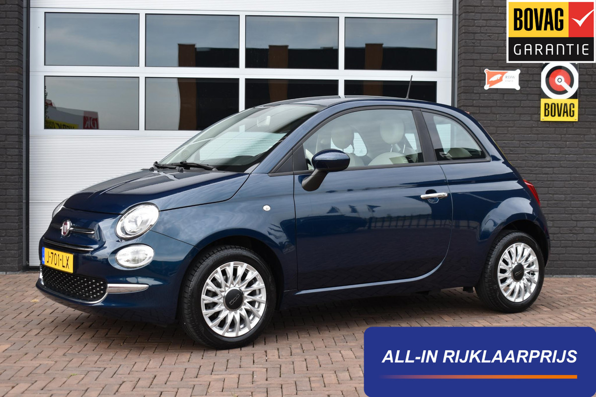 Fiat 500 1.0 Hybrid Lounge | Carplay | Airco | 43.200KM | Incl. garantie