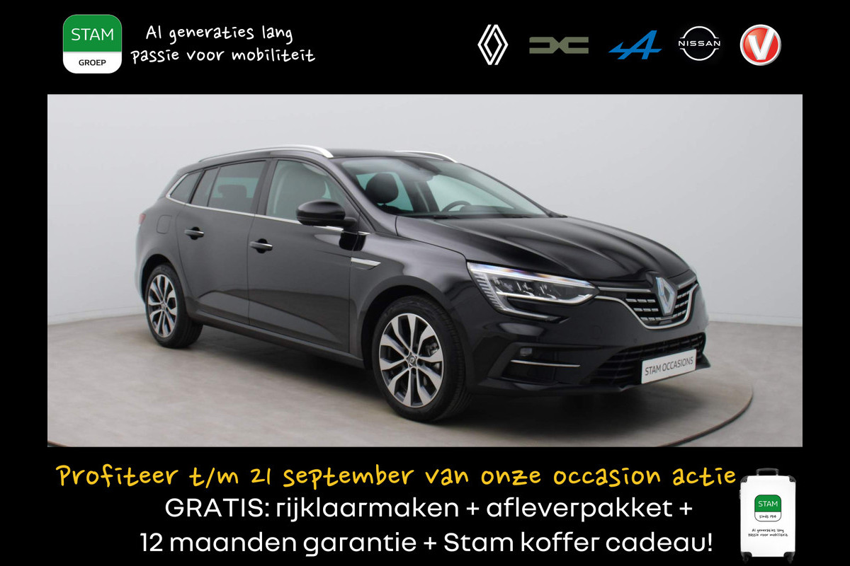 Renault MEGANE Estate TCe 140pk Techno EDC/AUTOMAAT Adapt. cruise | BOSE | Navi | Stoel-/stuurverwarming