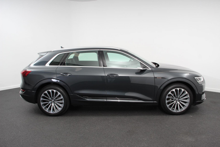 Audi e-tron 55 Quattro Advanced S-Line | Navigatie | 360* Camera | Side/Lane Assist | Head Up Display | Virtuele Buitenspiegels | 21 Inch Lichtmetaal |