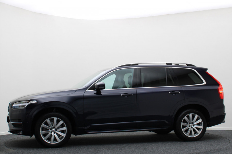 Volvo XC90 2.0 D5 AWD Momentum Automaat LED, Cruise, Leer, Panoramadak, Camera, Navigatie, Head-Up, City Safety