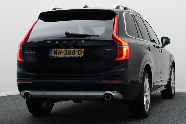 Volvo XC90 2.0 D5 AWD Momentum Automaat LED, Cruise, Leer, Panoramadak, Camera, Navigatie, Head-Up, City Safety