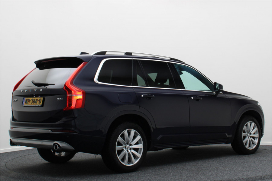 Volvo XC90 2.0 D5 AWD Momentum Automaat LED, Cruise, Leer, Panoramadak, Camera, Navigatie, Head-Up, City Safety