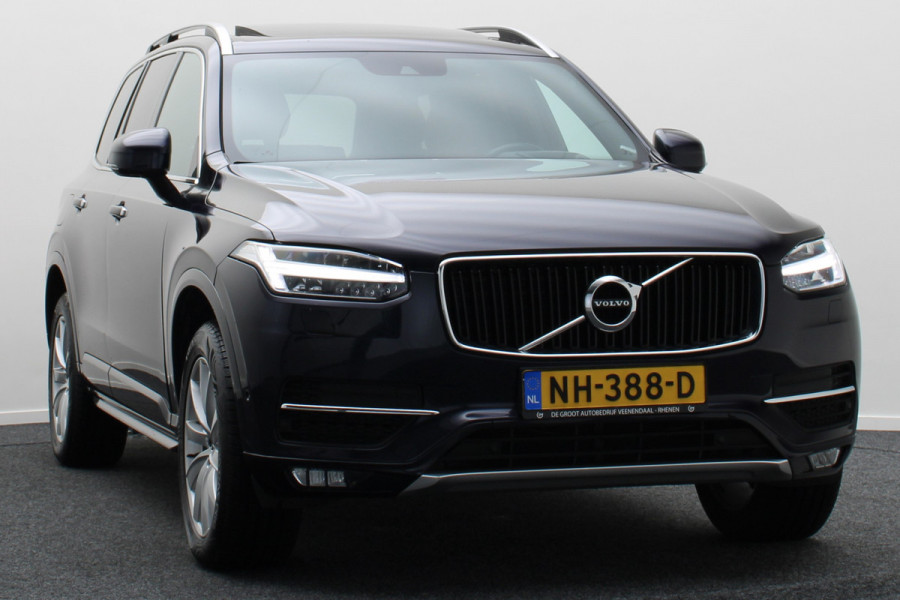 Volvo XC90 2.0 D5 AWD Momentum Automaat LED, Cruise, Leer, Panoramadak, Camera, Navigatie, Head-Up, City Safety