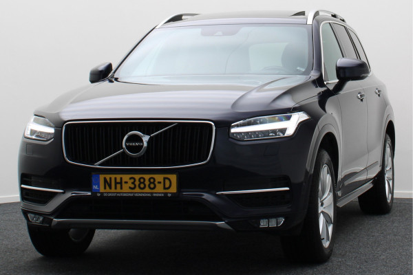 Volvo XC90 2.0 D5 AWD Momentum Automaat LED, Cruise, Leer, Panoramadak, Camera, Navigatie, Head-Up, City Safety