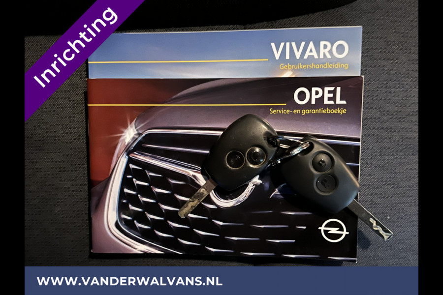 Opel Vivaro 1.6 CDTI 122pk L2H1 inrichting Euro6 Airco | Imperiaal | Trekhaak | LED Cruisecontrol, Parkeersensoren, Bijrijdersbank