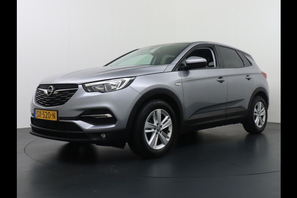 Opel Grandland X T131PK Apple Carplay Android Auto Navi Ecc Bluetooth DAB PDC Lane Assist Regen-licht Sensor Cruise Control LMV Led Elec. Ramen e Navi 5.0 IntelliLink Grootlicht-assistent Verkeersbord detectie Wifi Online Edition 100% Dealeronderhouden 1e eigenaar EURO 6  Orig.NL auto!