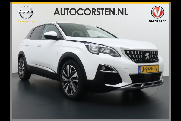 Peugeot 3008 T 131pk Navi Camera Apple Carplay Android 19"LM MirrorLink App Digit.Dashb.Elektr.A-Klep Ecc Keyless Pdc-A+Voor Priv.Glass Visio Virtual Cockpit Alumin.Dakrails 1.2 PureTech Premium Orig.NLauto 1e eigenaar Lease Premium EURO6 1400kg trekvermogen ruim 36.000 nieuw !