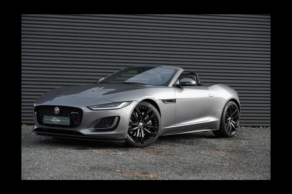 Jaguar F-Type P300 RWD R-Dynamic Black / Sportuitlaat / Leder / Stoelkoeling / Vol