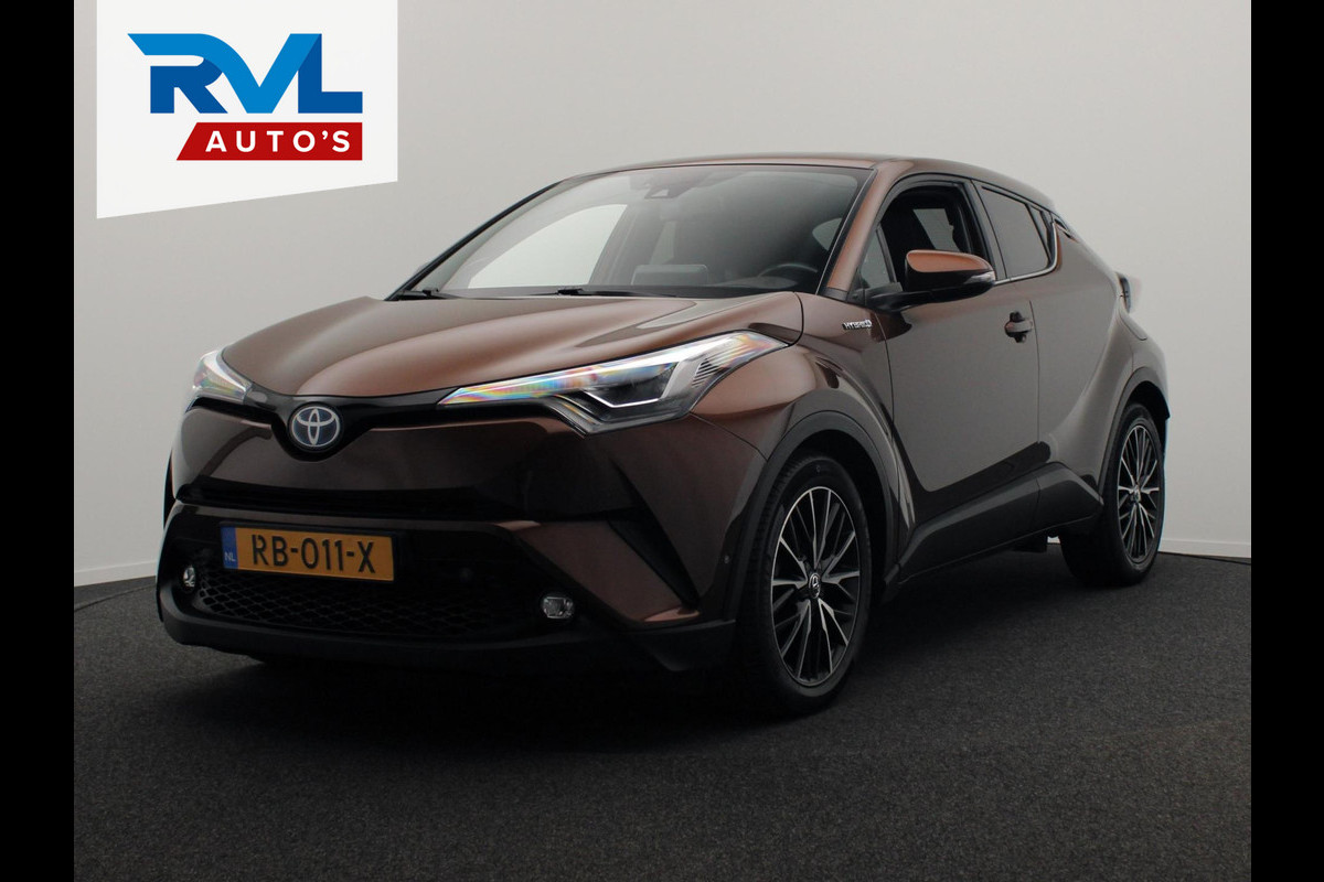 Toyota C-HR 1.8 Hybrid Premium Leder Navigatie Camera Trekhaak * Origineel Nederlands *