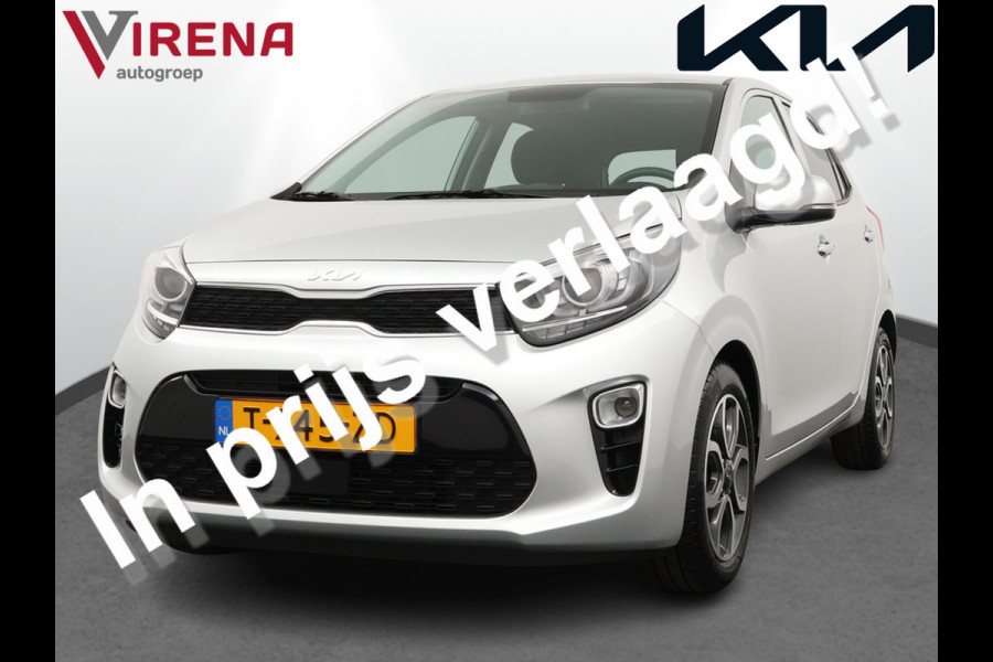 Kia Picanto 1.0 DPi DynamicPlusLine - Keyless Entry - Cruise Control - Climate Control - Navigatie - Leder - Fabrieksgarantie Tot 2030