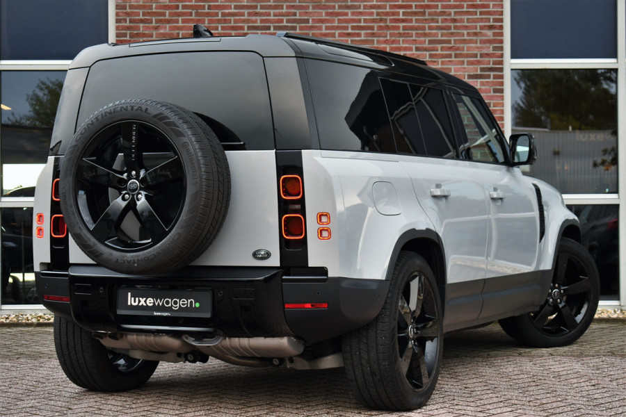 Land Rover Defender 110 3.0 D250 SE Luchtv Trekh ACC 22inch Krijt-wrap