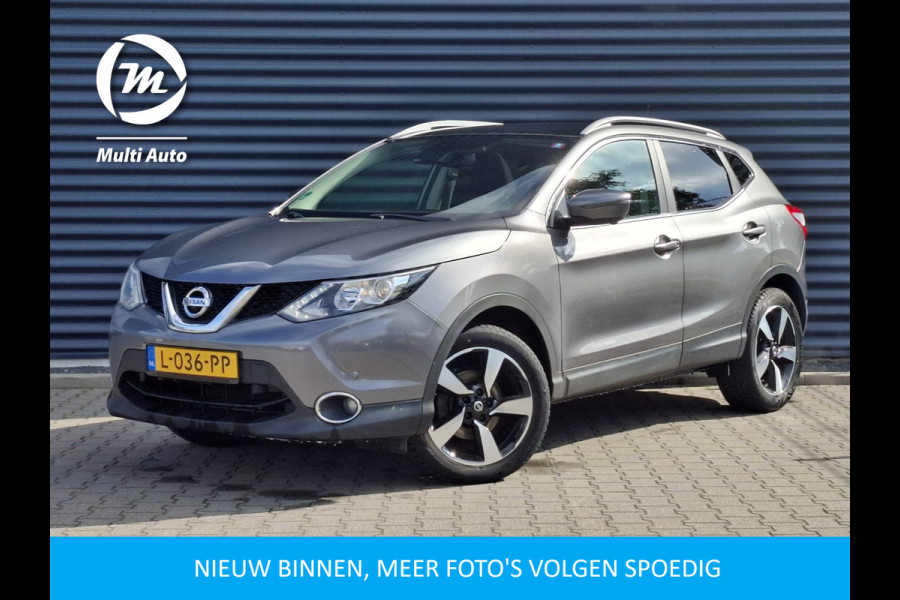 Nissan QASHQAI 1.2 N-Connecta | Panodak | Trekhaak Afneembaar | Navigatie | 360 Camera | Cruise Control | Keyless |