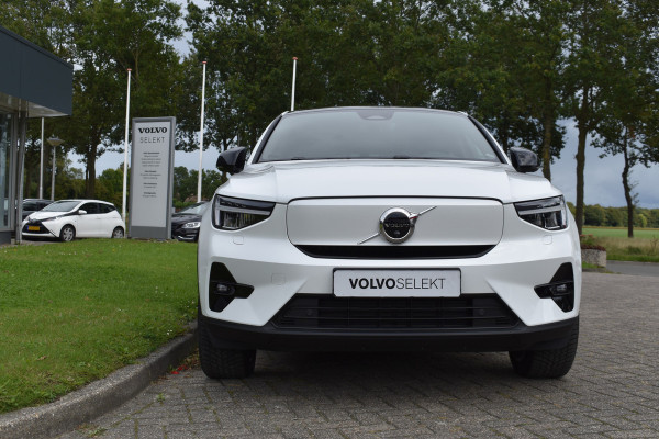 Volvo C40 Recharge 231PK Ultimate 69 kWh | ACC | H&K | 20"LMV | Nubuck | 360 camera | Getint glas | Blis | Stuurverwarming