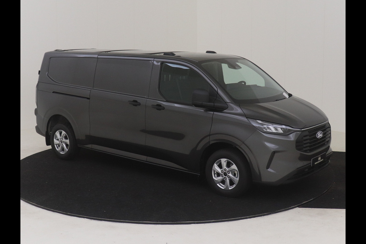 Ford Transit Custom 300L L2H1 Trend 136 PK VELGEN LED AIRCO CRUISE CONTROL CAMERA NAVIGATIE DMV CARPLAY LANE ASSIST 4 JAAR GARANTIE TOT 160.000 KILOMETER