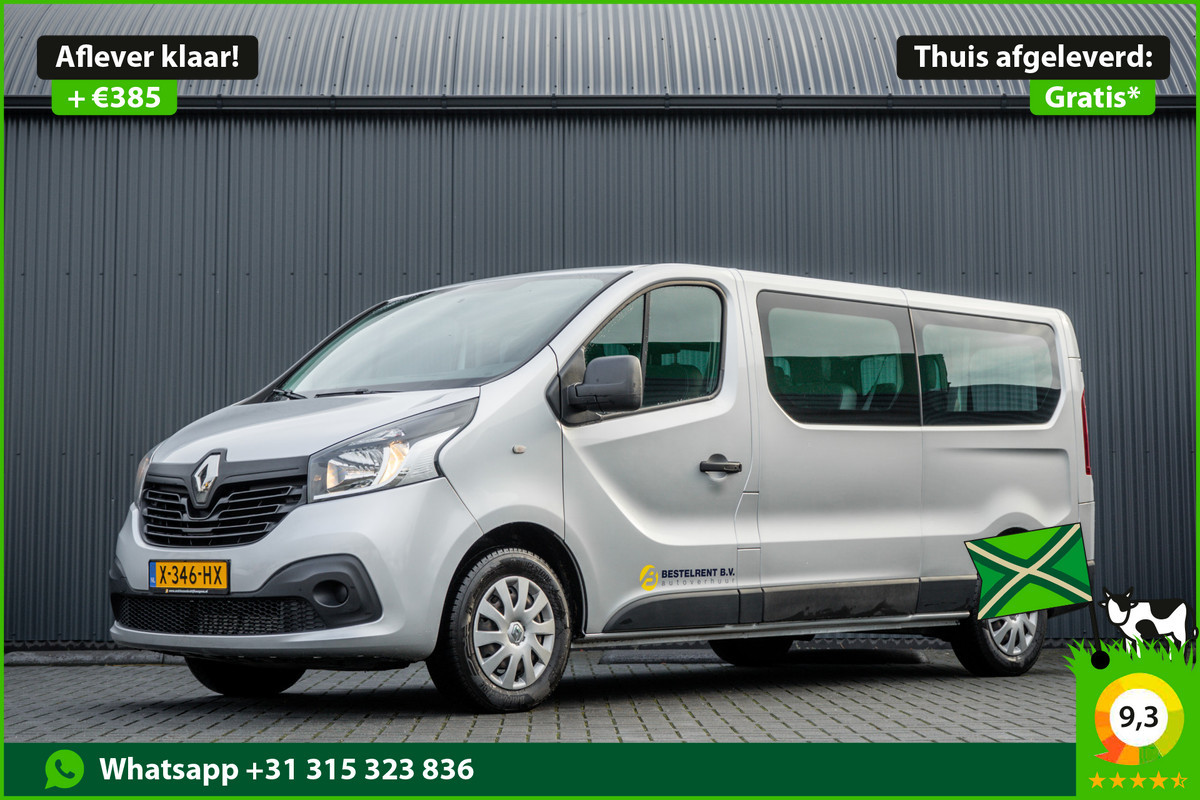 Renault Trafic Passenger **1.6dCi 9-Pers L2H1 | Incl. BPM, BTW vrij | R-Link | Navi | Airco | Cruise | PDC | MF Stuur | Start / Stop**