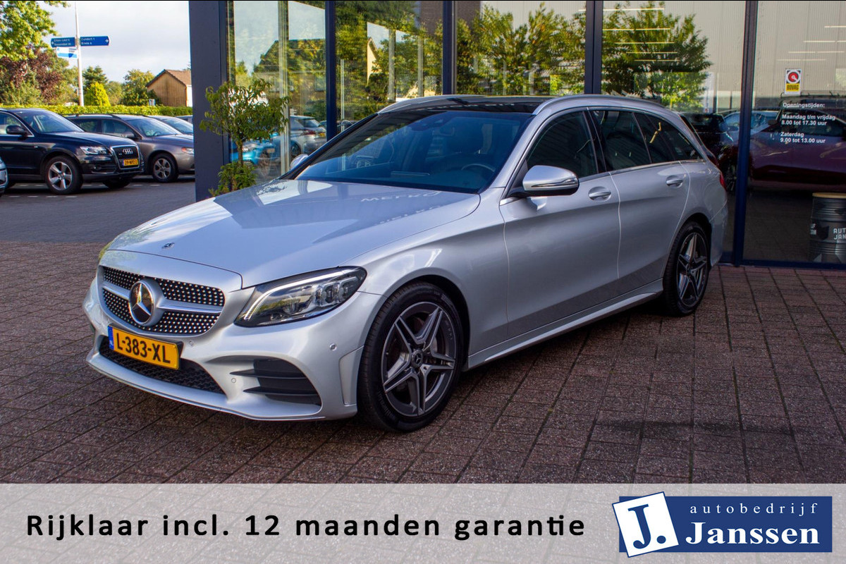 Mercedes-Benz C-Klasse Estate 180 Business Solution AMG |Prijs rijklaar incl. 12 mnd garantie | Elek. Trekhaak Panodak Camera