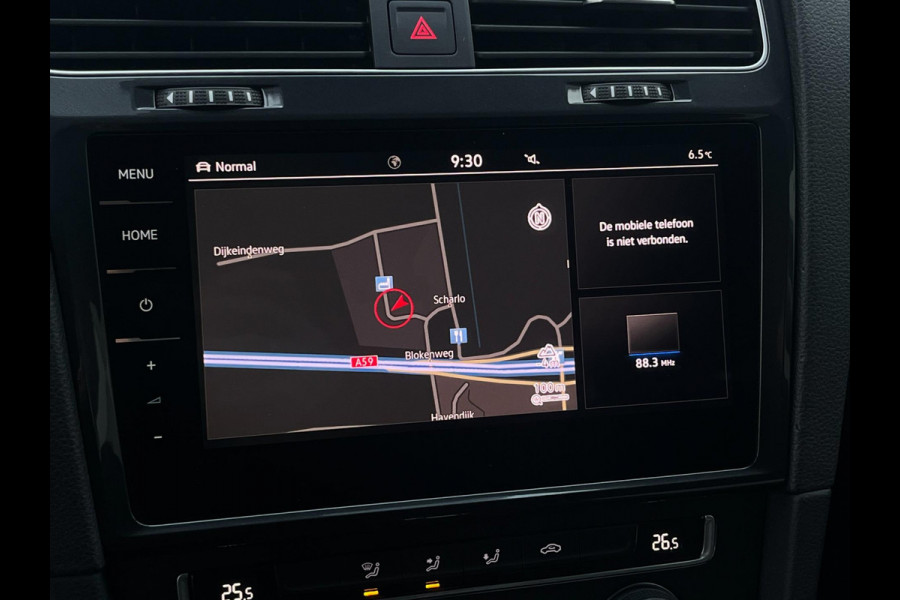 Volkswagen e-Golf 1E EIGENAAR / ACC / WARMTEPOMP / BTW / ECC / PDC / CARPLAY / NAVIGATIE MET NAVIREM