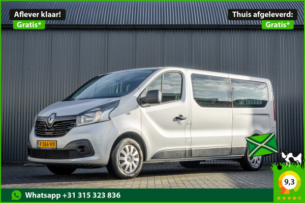 Renault Trafic Passenger **1.6dCi 9-Pers L2H1 | Incl. BPM, BTW vrij | R-Link | Navi | Airco | Cruise | PDC | MF Stuur | Start / Stop**