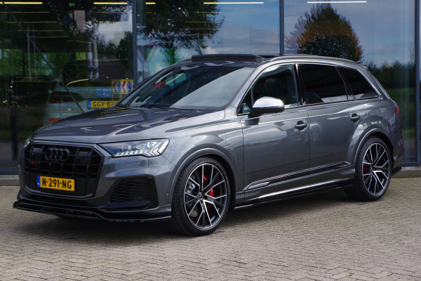 Audi SQ7 4.0 TDI Q7 435 K Quattro 7p, Panoramadak, Trekhaak, 4-Wielsturing, BOSE, Laser-LED, 22" LM