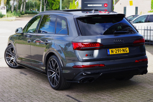 Audi SQ7 4.0 TDI Q7 435 K Quattro 7p, Panoramadak, Trekhaak, 4-Wielsturing, BOSE, Laser-LED, 22" LM