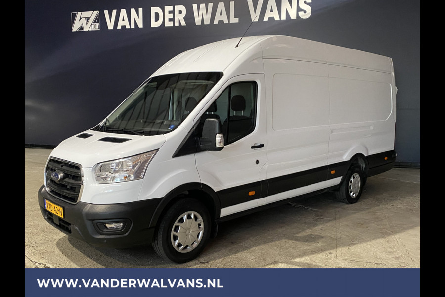 Ford Transit 2.0TDCI 130pk L4H3 Jumbo Euro6 Airco | Cruisecontrol | Parkeersensoren Bluetooth-Audio, Bijrijdersbank, 270gr achterdeuren