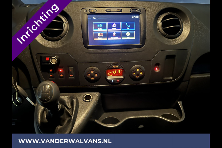 Opel Movano 2.3 CDTI BiTurbo 146pk L2H2 inrichting Euro6 Airco | 2500kg Trekhaak | Imperiaal | Omvormer | Camera Navigatie, Cruisecontrol, Parkeersensoren, Trap, Bijrijdersbank