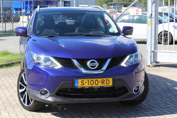 Nissan QASHQAI 1.2 Tekna automaat leder keyless camera's rondom panoramadak etc