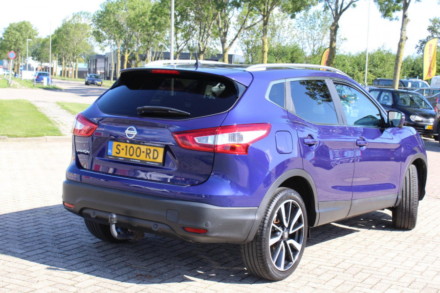 Nissan QASHQAI 1.2 Tekna automaat leder keyless camera's rondom panoramadak etc