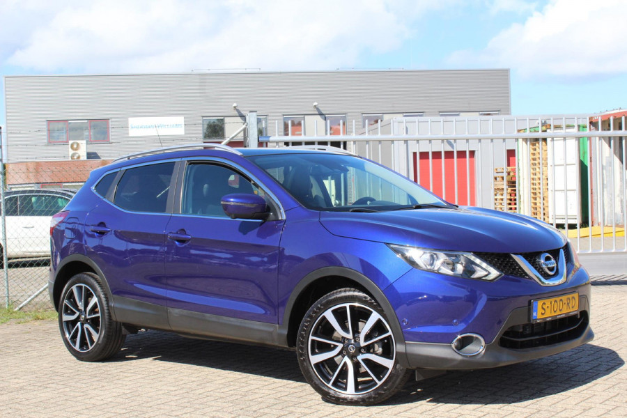 Nissan QASHQAI 1.2 Tekna automaat leder keyless camera's rondom panoramadak etc