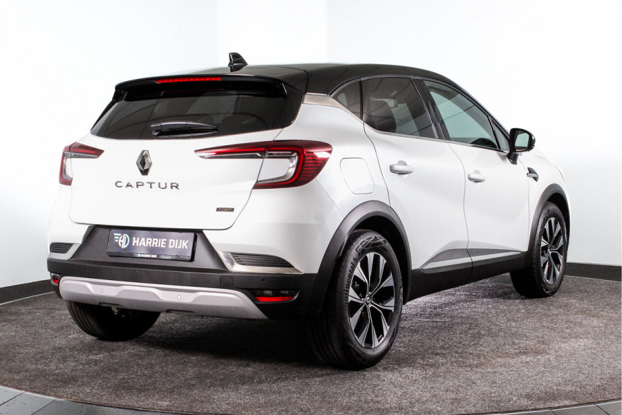 Renault Captur 1.6 E-Tech Hybrid 145 PK techno - Automaat | Dig. Cockpit | Cruise | Stoelverwarming | Camera | PDC | NAV + App Connect | ECC | LM 17'' | 0820