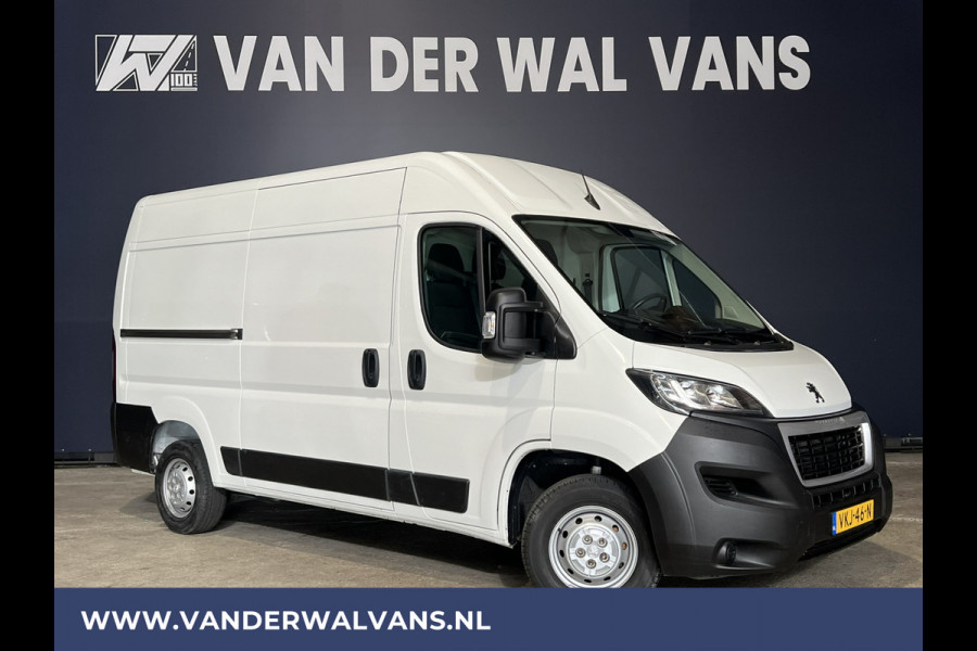 Peugeot Boxer 2.2 BlueHDi 140pk L2H2 Euro6 ** Airco | Navigatie | Camera | Cruisecontrol Trekhaak, Parkeersensoren, Bijrijdersbank, Bluetooth-telefonie