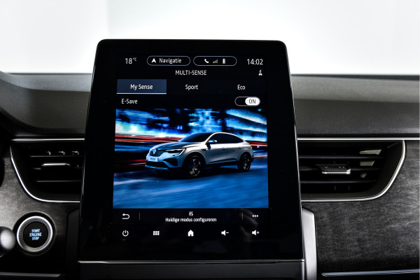 Renault Arkana 1.6 E-Tech hybrid 145 PK esprit Alpine - Automaat | Dig. Cockpit | Adapt. Cruise | Stoel- + Stuurverwarming | 360 Camera | PDC | NAV + App Connect | ECC | LM 19'' | 4916