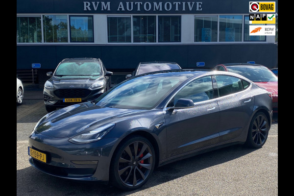 Tesla Model 3 Performance AWD 75 kWh UNIEKE KMSTAND! | ORG. NL. NAP KM. | BTW VERREKENBAAR | AUTOPILOT