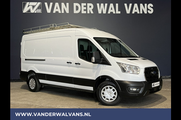 Ford Transit 2.0 TDCI 131pk L2H2 Euro6 Airco | Trekhaak | Imperiaal | Cruisecontrol LED, Trap, Parkeersensoren, Bijrijdersbank