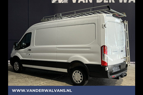 Ford Transit 2.0 TDCI 131pk L2H2 Euro6 Airco | Trekhaak | Imperiaal | Cruisecontrol LED, Trap, Parkeersensoren, Bijrijdersbank