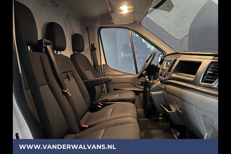 Ford Transit 2.0 TDCI 131pk L2H2 Euro6 Airco | Trekhaak | Imperiaal | Cruisecontrol LED, Trap, Parkeersensoren, Bijrijdersbank