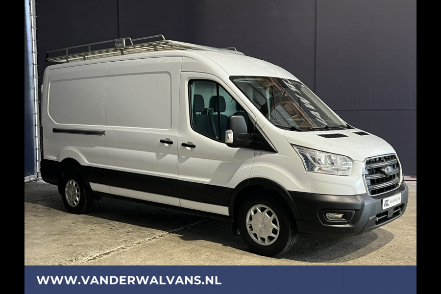 Ford Transit 2.0 TDCI 131pk L2H2 Euro6 Airco | Trekhaak | Imperiaal | Cruisecontrol LED, Trap, Parkeersensoren, Bijrijdersbank