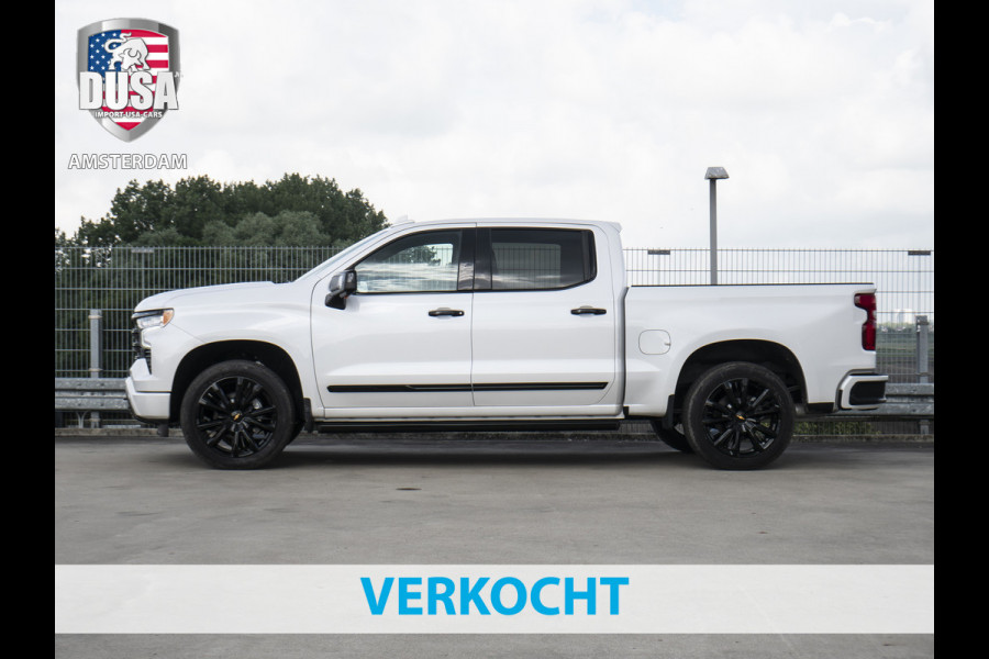 Chevrolet Silverado 1500 6.2 V8 High Country Black Ops Schuif kanteldak / Leder / White Metallic