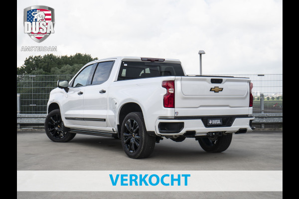 Chevrolet Silverado 1500 6.2 V8 High Country Black Ops Schuif kanteldak / Leder / White Metallic