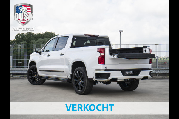 Chevrolet Silverado 1500 6.2 V8 High Country Black Ops Schuif kanteldak / Leder / White Metallic