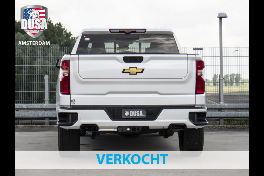 Chevrolet Silverado 1500 6.2 V8 High Country Black Ops Schuif kanteldak / Leder / White Metallic