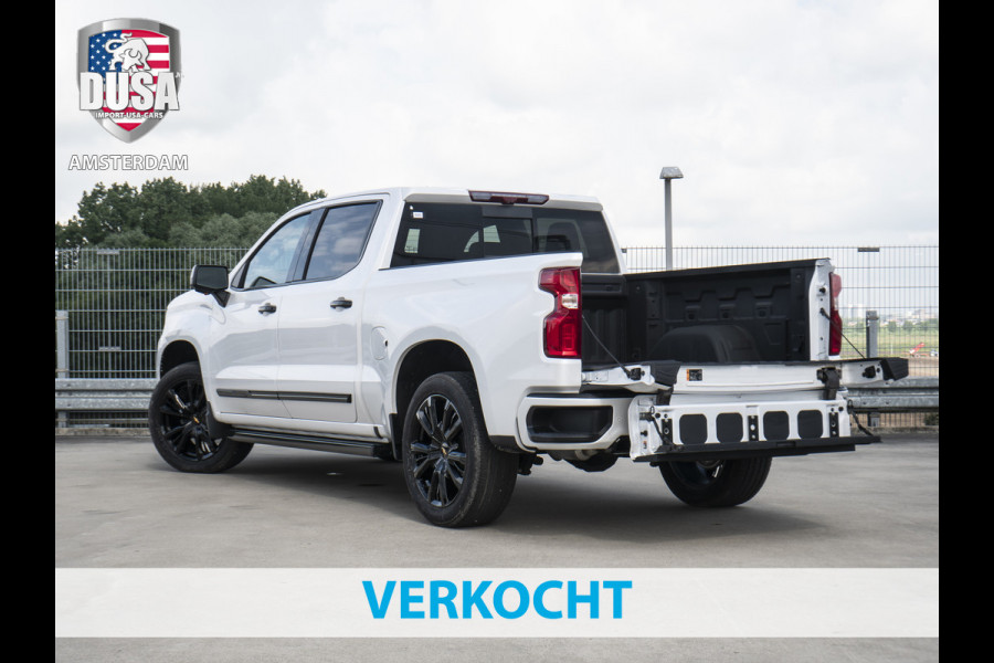 Chevrolet Silverado 1500 6.2 V8 High Country Black Ops Schuif kanteldak / Leder / White Metallic