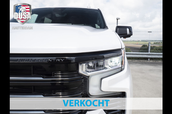 Chevrolet Silverado 1500 6.2 V8 High Country Black Ops Schuif kanteldak / Leder / White Metallic