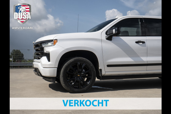 Chevrolet Silverado 1500 6.2 V8 High Country Black Ops Schuif kanteldak / Leder / White Metallic