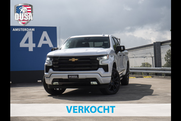 Chevrolet Silverado 1500 6.2 V8 High Country Black Ops Schuif kanteldak / Leder / White Metallic