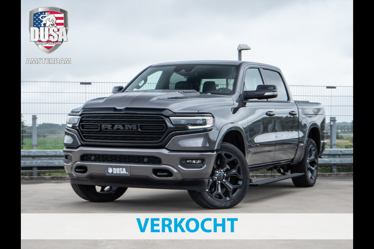 Dodge Ram 1500 Limited 3.0 V6 Eco Diesel Crew Cab 5'7 Luchtvering / RAMBOX / Panoramadak Meerprijs extra opties / Accessoires - Deksel, Backflip, Fenders, wraps, Stripings etc