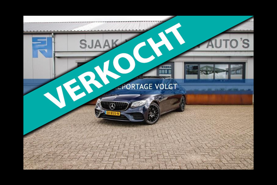 Mercedes-Benz E-Klasse 200 Business Solution AMG Plus Upgrade Edition 184pk 9G AUT NL|Widescreen|Schuifdak|Leder+Memory|LED|Camera